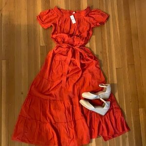 LOFT Beach Maxi Dress